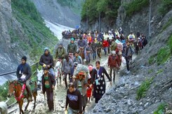 Jammu And Kashmir: Security Forces Conduct Mock Drill Ahead Of Amarnath Yatra Jammu And Kashmir: Security Forces Conduct Mock Drill Ahead Of Amarnath Yatra