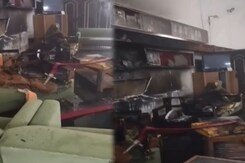 Fire Breaks Out In Lobby Of Jammu & Kashmir Assembly Fire Breaks Out In Lobby Of Jammu & Kashmir Assembly