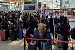 110 Indian Students Evacuated From Iran, Land In Delhi 110 Indian Students Evacuated From Iran, Land In Delhi