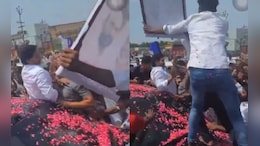 Jagan Reddy: माजी मुख्यमंत्र्यांच्या कारने कार्यकर्त्याला चिरडलं,  डोक्यावरुन चाक गेलं, भयंकर VIDEO