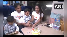 Watch: Varanasi Family Celebrates Son's Birthday Aboard First Vande Bharat To Kashmir
