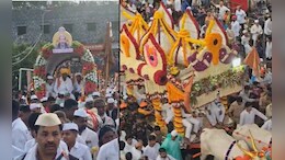 Pune Palkhi 2025 : तुकोबांची पालखी दापोडीच्या दिशेने रवाना; ज्ञानोबांची पालखी कधीपर्यंत होणार मार्गस्थ?&nbsp;