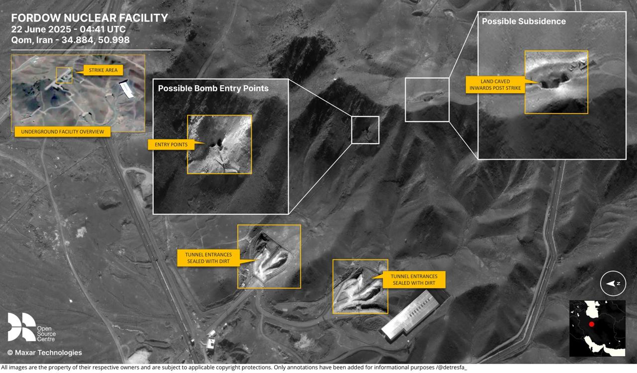 Iran Could Recover Uranium Buried Under Isfahan Nuclear Site, Says Israel