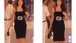 Nora Fatehi's Black Bodycon Dress Takes Her Fashion Game Up A Few Notches