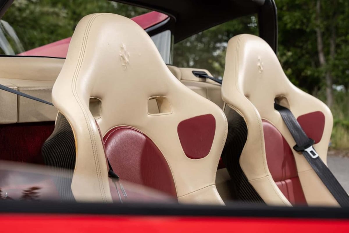 Jeremy Clarksons Ferrari F355 GTS Sports Seats