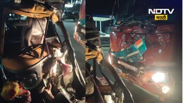 Beed Accident: ट्रकने रिक्षाला चिरडलं, पती-पत्नीसह चौघांचा मृत्यू, बीडमध्ये हळहळ
