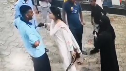 <i>"Itni Goliyan Maarungi"</i>: On Camera, UP Woman Points Gun At Gas Station Staff