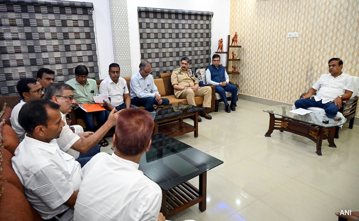 Гувахати Главният министър на Асам Химанта Бисва Сарма в сряда