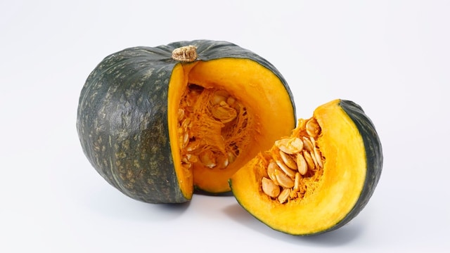 Pumpkins are rich in fibre and potassium