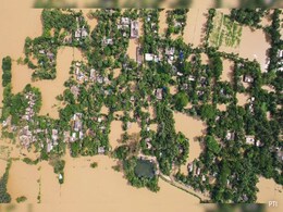 Odisha River Flows Over Danger Mark After Heavy Rain, Many Villages Flooded Odisha River Flows Over Danger Mark After Heavy Rain, Many Villages Flooded