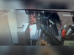 CCTV में बमबाजी करते दिखे बदमाश, यूपी पुलिस ने मुठभेड़ में किया गिरफ्तार