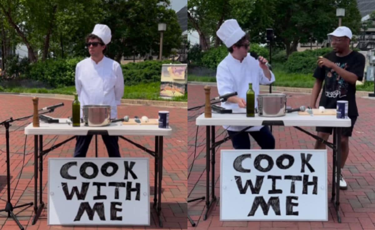 Viral Video Of Two Strangers Making Music While Cooking Is Stealing Hearts Online Viral Video Of Two Strangers Making Music While Cooking Is Stealing Hearts Online