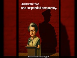 Congress Fury Over BJP's "Indira Gandhi Equals Hitler" Emergency Shocker Congress Fury Over BJP's "Indira Gandhi Equals Hitler" Emergency Shocker