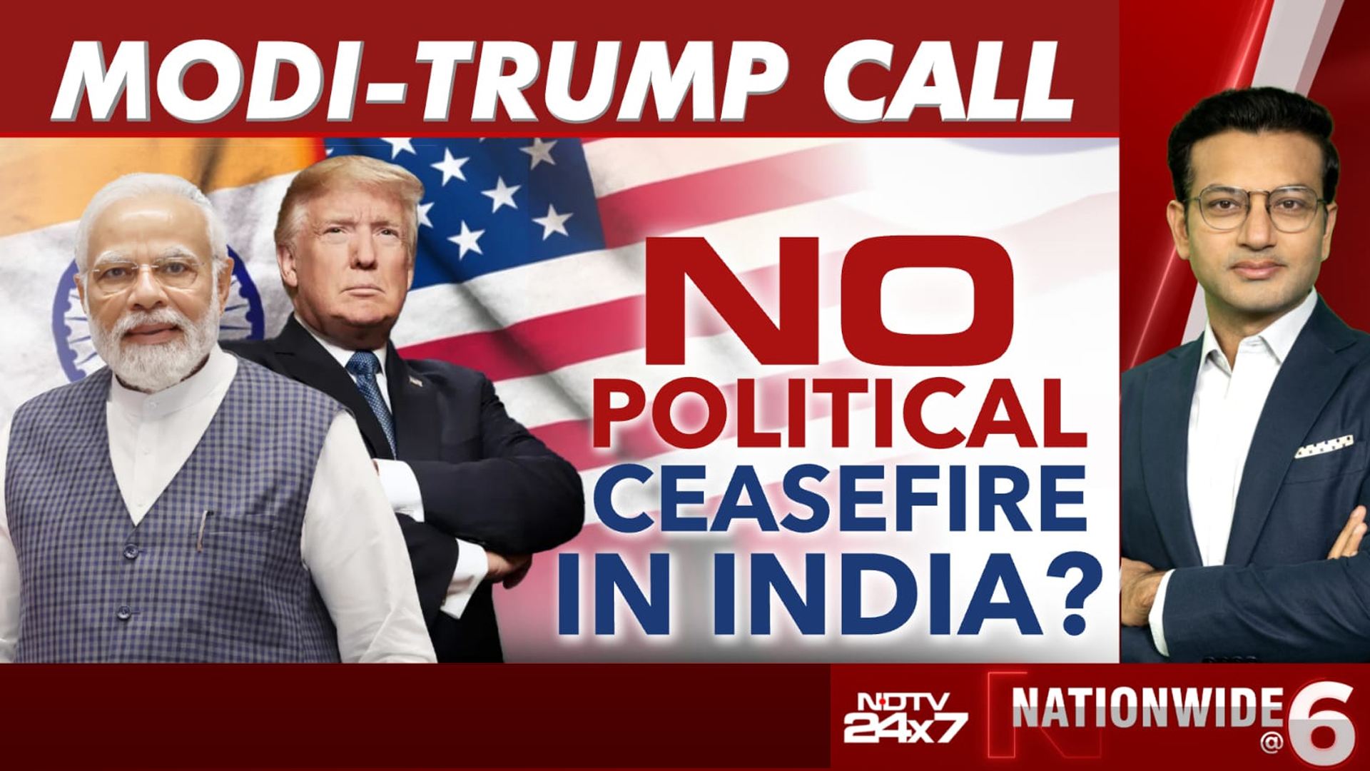 PM Modi-Trump Call: No Political Ceasefire In India