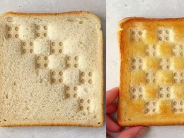 Viral Video: Woman Makes Buttered 'Lego Toast',  Internet Has Mixed Reactions Viral Video: Woman Makes Buttered 'Lego Toast',  Internet Has Mixed Reactions