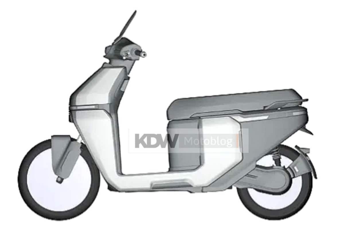 TVS electric scooter design patent TVS electric scooter design patent
