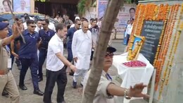 Shoe Controversy Entangles Rahul Gandhi During Bhopal Visit