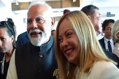 "You Are The Best, Trying To Be As You": Italy PM Meloni Tells PM Modi "You Are The Best, Trying To Be As You": Italy PM Meloni Tells PM Modi