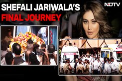 Shefali Jariwala's Final Journey, Friends And Family Grieve Shefali Jariwala's Final Journey, Friends And Family Grieve