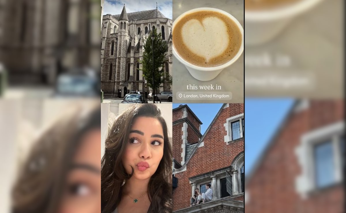 Sara Tendulkar shares glimpses of her London diaries. Photo: Instagram/saratendulkar Sara Tendulkar shares glimpses of her London diaries. Photo: Instagram/saratendulkar
