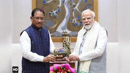 PM Modi और अमित शाह से मिले सीएम विष्णुदेव साय, नक्सल ऑपरेशन की उपलब्धियों की दी जानकारी