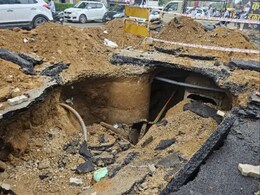 Rajasthan: अंडरपास डूबा, सड़क धंसी, रोड पर भरा पानी... मानसून की बारिश से जयपुर बेहाल