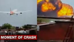 Video Shows Moment Air India Ahmedabad-London Plane Crashed After Takeoff