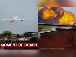 Video Shows Moment Air India Ahmedabad-London Plane Crashed After Takeoff Video Shows Moment Air India Ahmedabad-London Plane Crashed After Takeoff
