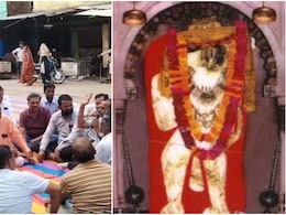 Rajasthan: मेहंदीपुर बालाजी में अनिश्चितकालीन बाजार बंद का ऐलान, मंदिर जाने वाले रास्ते को जाम कर धरने पर बैठे व्यापारी