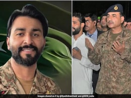 Pakistan Army Chief Attends Funeral Of Major Who Captured Abhinandan In 2019 Pakistan Army Chief Attends Funeral Of Major Who Captured Abhinandan In 2019