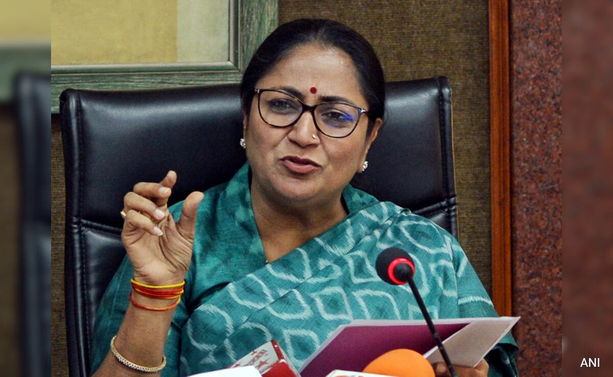 Ню Делхи Главният министър на Делхи Реха Гупта в петък