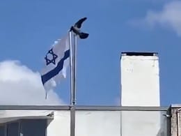 Video: Bird Rips Israeli Flag Off Pole. Internet Calls It "Sign From God"