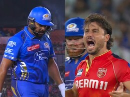 Watch: Rohit Sharma Fails To Score Big, Marcus Stoinis' Aggressive Celebration Viral In MI vs PBKS IPL 2025 Qualifier