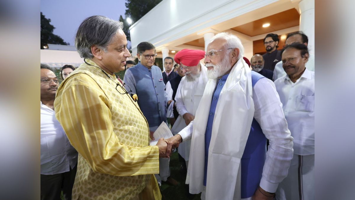 'Some Were Stopped': In PM's Op Sindoor Speech, An S Tharoor Dig At Congress