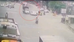 Woman Steps Out After Car Breaks Down, Speeding Bolero Tosses Her In Air