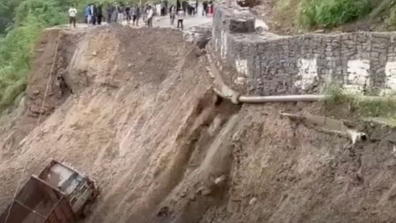 Nearly 50 Structures Damaged Due To Land Sinking In J&K's Poonch