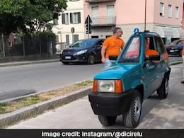 Video Showing "World's Thinnest Car" Leaves Internet Amazed Video Showing "World's Thinnest Car" Leaves Internet Amazed