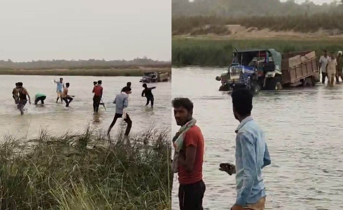 Sand Mafia: चंबल नदी में रेत माफियाओं का आतंक, राजस्थान पुलिस व वन विभाग की टीम पर पत्थरों से हमला, देखिए वीडियो