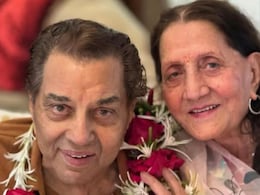 Dharmendra And His First Wife Prakash Kaur In A Rare Pic. Courtesy, Bobby Deol Dharmendra And His First Wife Prakash Kaur In A Rare Pic. Courtesy, Bobby Deol