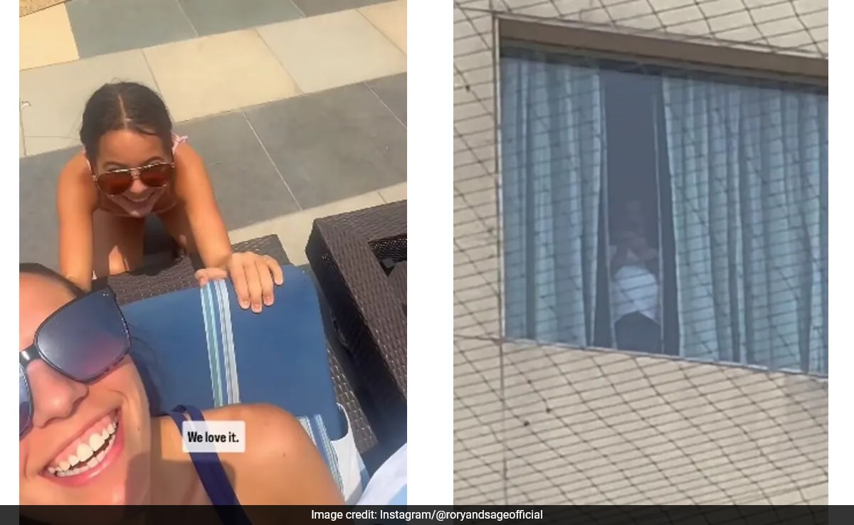 Група американски туристи са обвинили мъж че се твърди че