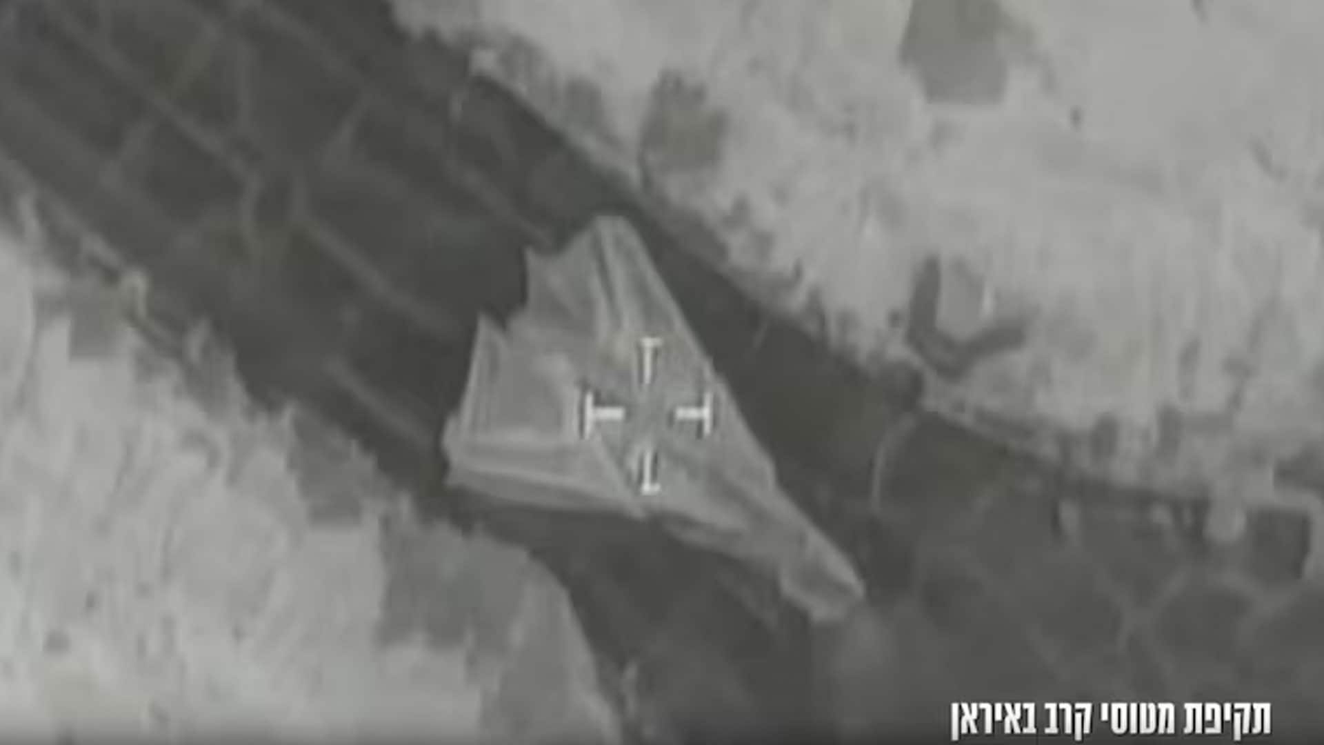 Video: Israel Attacks Iran Airfields, Destroys F-14 Jet, Missile Storage Sites