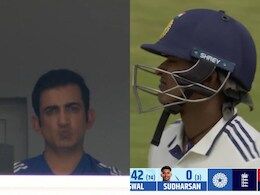 Sai Sudharshan Falls For Duck After Much Hyped Test Debut, Gautam Gambhir's Expression Says It All Sai Sudharshan Falls For Duck After Much Hyped Test Debut, Gautam Gambhir's Expression Says It All