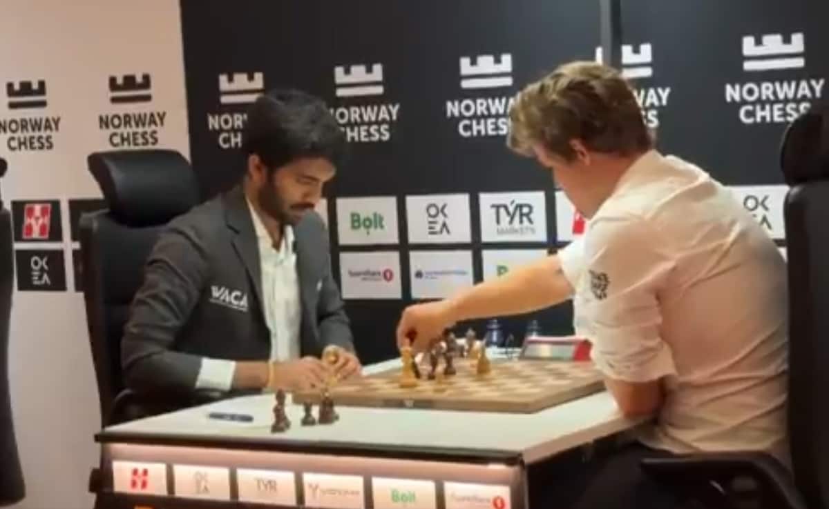 D Gukesh Breaks Silence On Magnus Carlsen's Post-Loss Outburst: "Also Banged..."