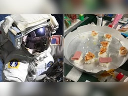 जीरो ग्रैविटी में NASA के एस्ट्रोनॉट्स ने किया कमाल, वायरल हुआ 'स्पेस सुशी' का जुगाड़ जीरो ग्रैविटी में NASA के एस्ट्रोनॉट्स ने किया कमाल, वायरल हुआ 'स्पेस सुशी' का जुगाड़