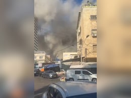 On Camera, Destruction In Tel Aviv After Iran Fires Missiles On Camera, Destruction In Tel Aviv After Iran Fires Missiles