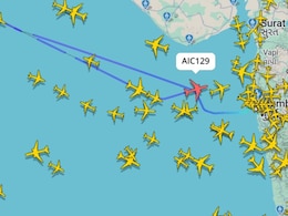 Air India Mumbai-London Flight Returns After 3 Hours In Air: Flightradar24 Air India Mumbai-London Flight Returns After 3 Hours In Air: Flightradar24