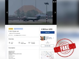 British F-35B Fighter Jet, Which Is Grounded In Kerala, On Sale On OLX? A Fact-Check British F-35B Fighter Jet, Which Is Grounded In Kerala, On Sale On OLX? A Fact-Check