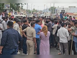 Ajmer: अजमेर में क्रेन हादसे में मजदूर की मौत, मुआवजे की मांग को लेकर सड़क पर हंगामा, 8 से गतिरोध जारी