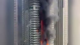 Huge Fire Breaks Out At 67-Storey Building In Dubai, 3,800 People Evacuated