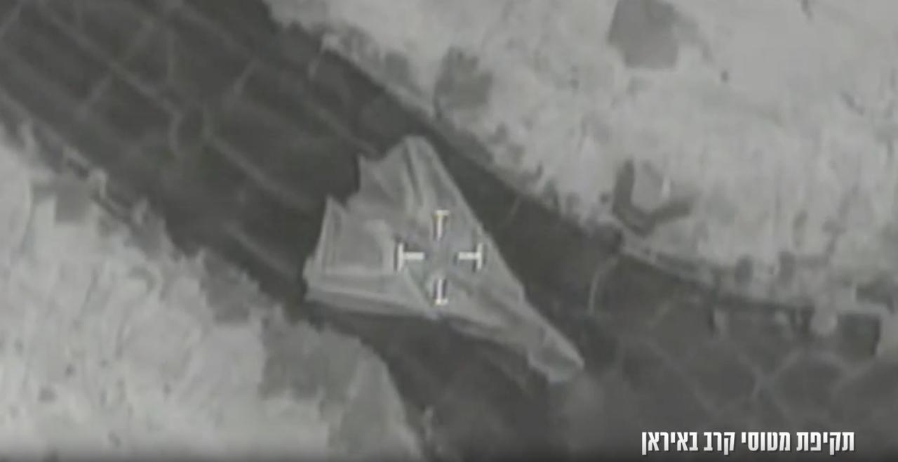 Video: Israel Attacks Iran Airfields, Destroys F-14 Jet, Missile Storage Sites